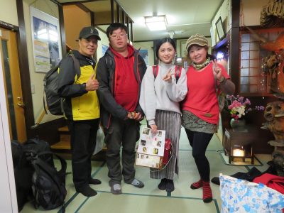 リン ペイシェン　東京　高山　黒部ダム