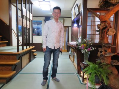 Zheng Zhang　新穂高ロープウェイ　中国