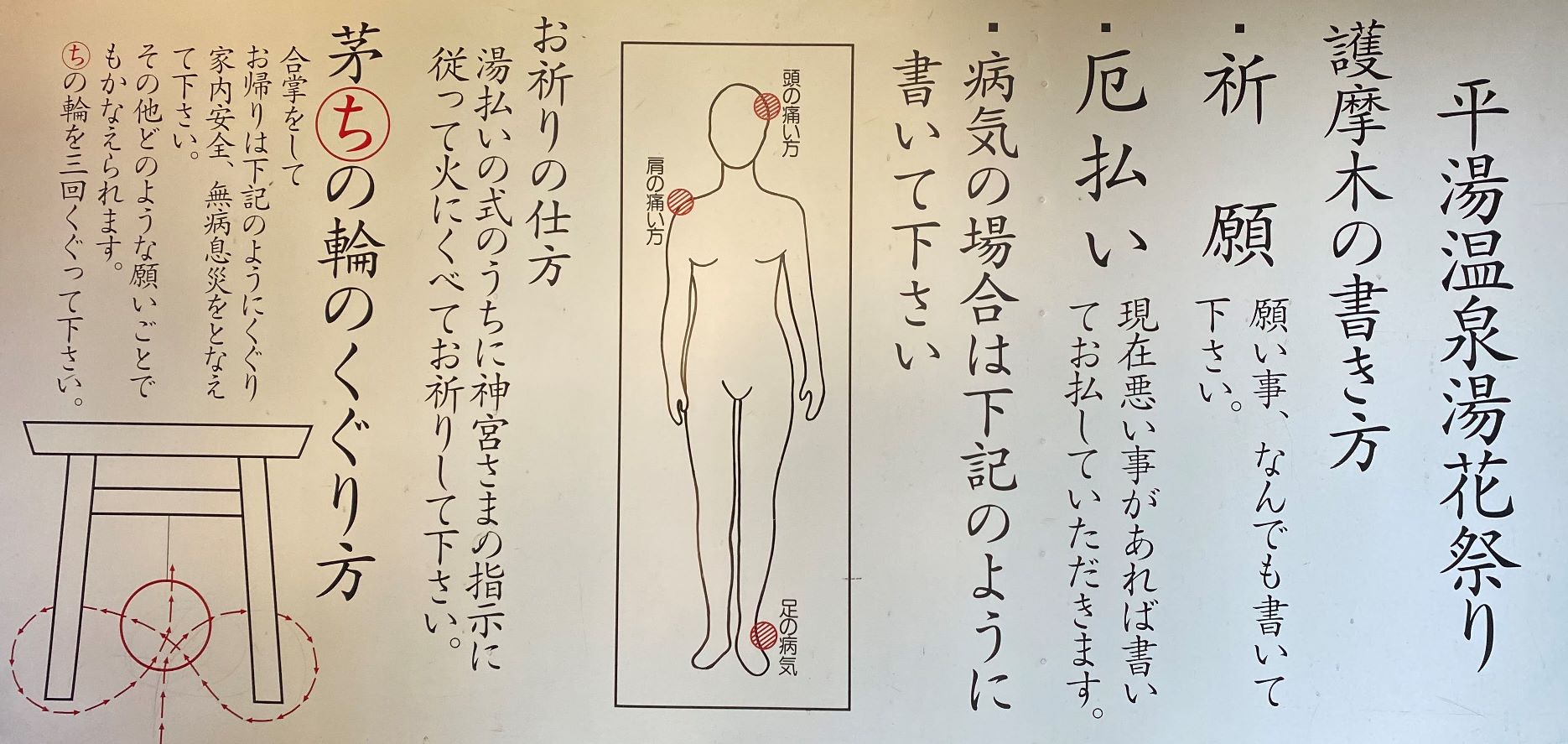 無病息災を願い 茅 ち の輪 設置 奥飛騨温泉郷平湯 旅荘つゆくさ