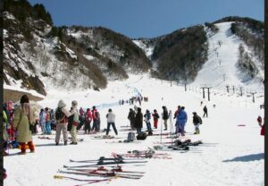 平湯温泉,大滝山,アルペンスキー大会,ジュニア