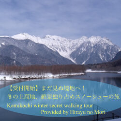 上高地､スノーシュー､ツアー､ひらゆの森