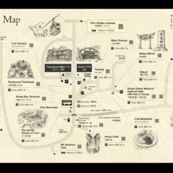 平湯周辺マップ