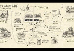 平湯周辺マップ