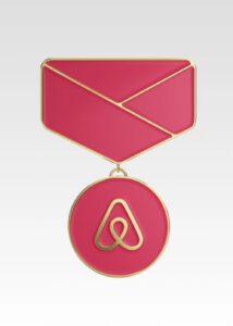 エアビー,スーパーホスト,勲章