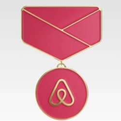 エアビー,スーパーホスト,勲章