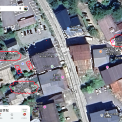 マイクロバス,駐車場