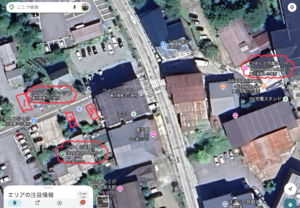 マイクロバス,駐車場