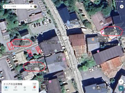 マイクロバス,駐車場