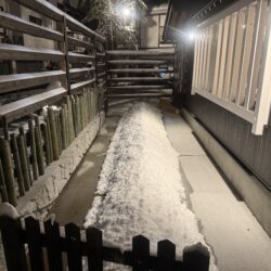 落雪､