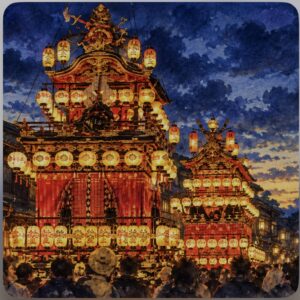 秋,高山祭